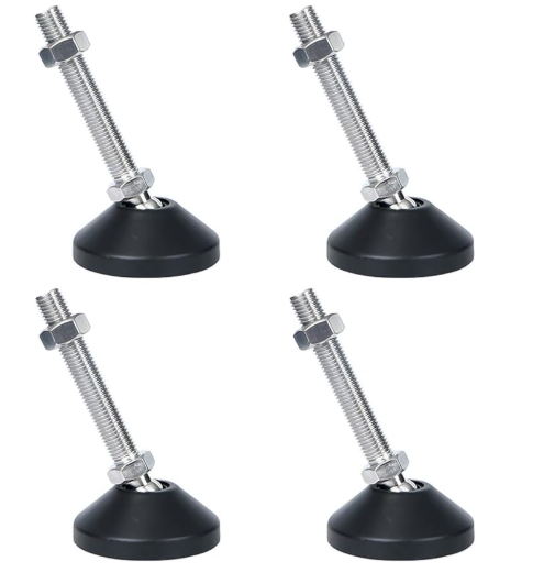 4Pcs M14 Pieds de nivellement, pieds fileté