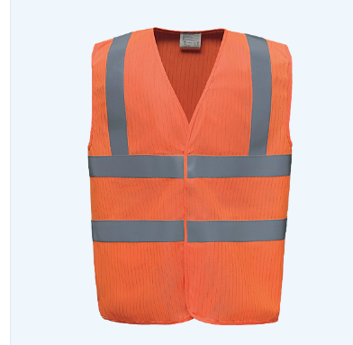 GILET BAUDRIER HAUTE VISIBILITE OR