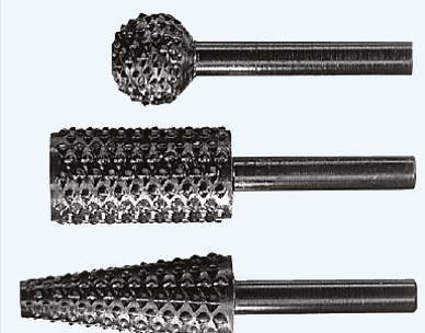 JEU DE 3 FRAISES LIMES ROTATIVES P