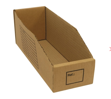 Boîte à bec en carton 300x100x110mm - lot de 50 pcs