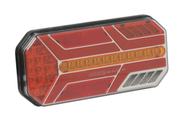Feu arrière rectangle gauche LED 12/24V 7
