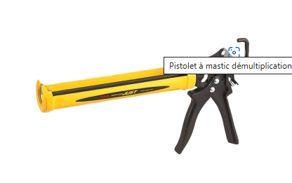 Pistolet à mastic démultiplication 7:1
