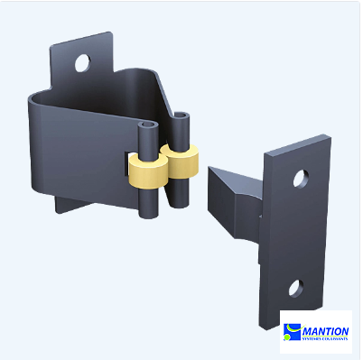 BLOC-PORTE ACIER ET MENTONNET N